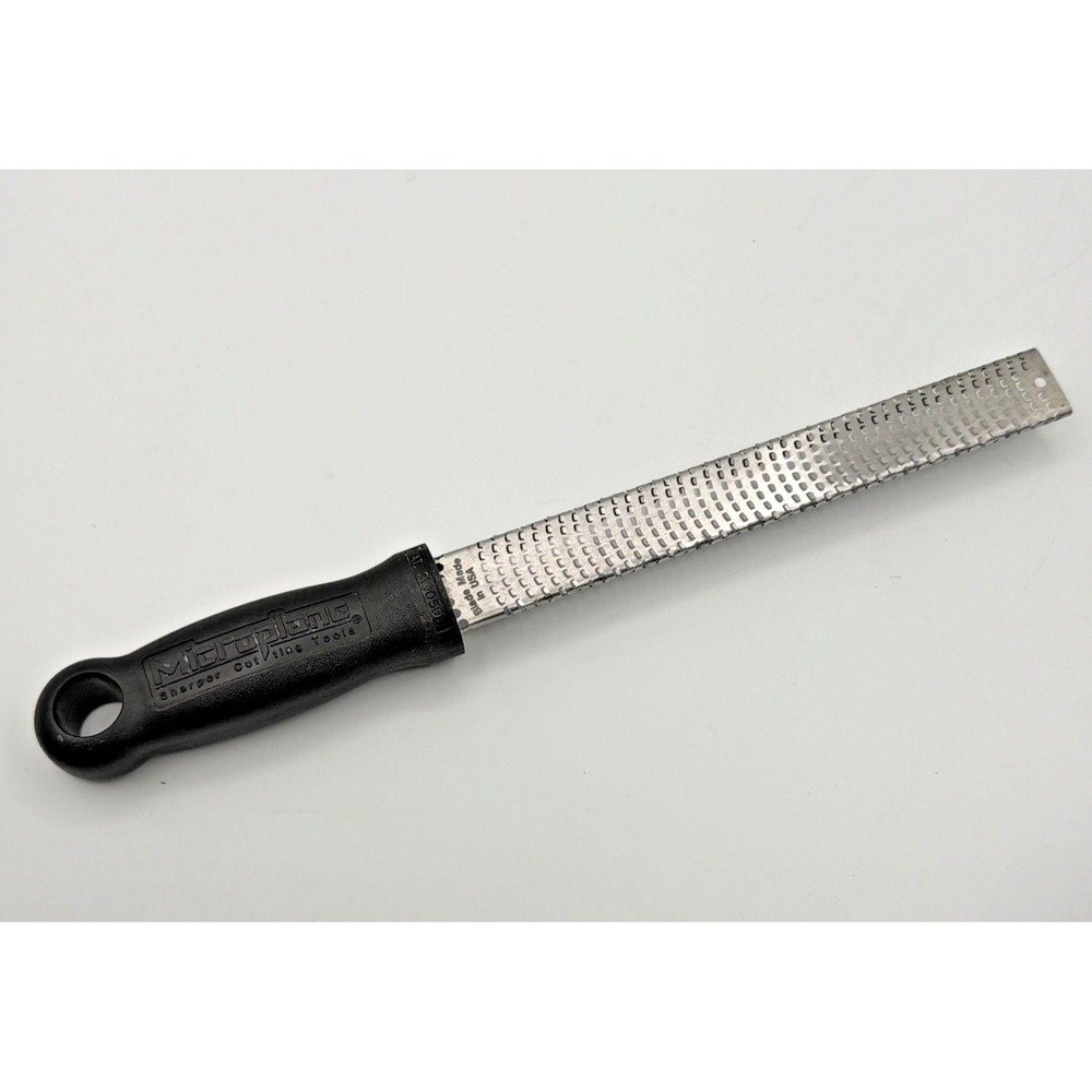 Microplane Classic 8" Zester 40020 SS Citrus Cheese Grater SHARP! Clean!